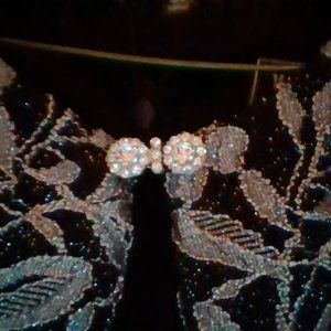 Dressey Dark Blue dress with attached jacket